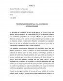 PERSPECTIVAS GEOGRÁFICAS EN LOS NEGOCIOS INTERNACIONALES