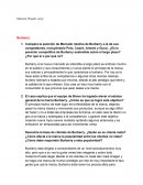 Ensayo minorista. Burberry