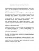 RECURSOS MATERIALES Y CONTROL PATRIMONIAL