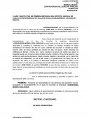 ESCRITO DE APERCIBIMIENTO EN JUICIO DE ALIMENTOS