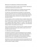 Delincuencia en los adolescentes y la influencia del entorno familiar.