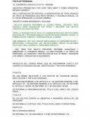 RESUMEN DE LA LEY CONTRA LA VIOLENCIA SEXUAL, EXPLOTACION Y TRATA DE PERSONAS.