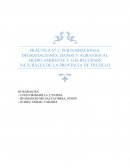 PRÁCTICA N° 2: PERTURBACIONES, DEGRADACIONES, DAÑOS Y AGRAVIOS AL MEDIO AMBIENTE Y LOS RECURSOS NATURALES DE LA PROVINCIA DE TRUJILLO