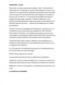 MARKETING Y VALOR