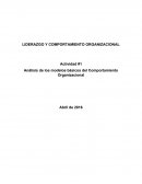 Análisis de los modelos básicos del Comportamiento Organizacional