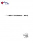 Informe Teoría de Bronsted