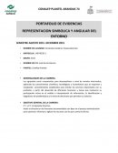 PORTAFOLIO DE EVIDENCIAS REPRESENTACION SIMBOLICA Y ANGULAR DEL ENTORNO