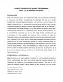 COMPETITIVIDAD EN EL MUNDO EMPRESARIAL FACULTAD DE INGENIERIA INDUSTRIAL