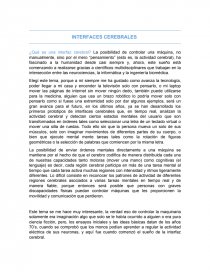 Interfaces Cerebrales. Página 1