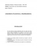 Liberalismo Económico y Neoliberalismo.