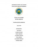 Planificacion en Argentina