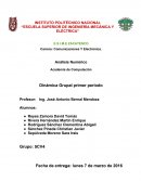 Dinamica grupal con bernal