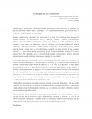 El reinado de las emociones “No escribas bajo el imperio de la emoción.