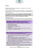 Realice la siguiente actividad considerando su medio laboral y los conceptos aprendidos en este módulo.