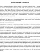 Lesiones musculares y remodelacion