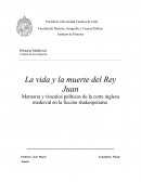 Memoria y vínculos políticos de la corte inglesa medieval en la ficción shakesperiana
