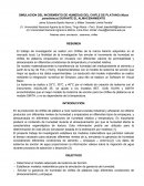 SIMULACION DEL INCREMENTO DE HUMEDAD DEL CHIFLE DE PLATANO
