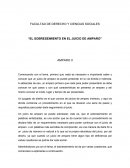 El sobreseimiento en el juicio de amparo