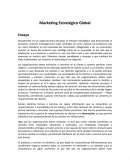 Marketing Estratégico Global