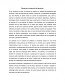 Planeacion y desarrollo del producto.