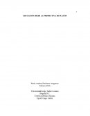 Educación desde la perspectiva de Platón.