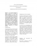 MEDICION DEL NIVEL DE AGUA DE UN RECIPIENTE