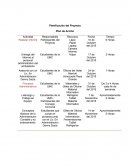 Planificación del Proyecto