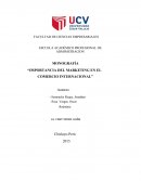 Importancia del marketing en el comercio internacional