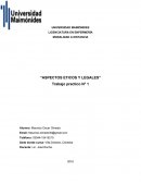Aspectos eticos y legales