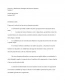 Dirección y Planificación Estratégica de Recursos Humanos Control.