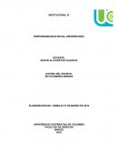 RESPONSABILIDAD SOCIAL UNIVERSITARIA Y un compromiso con la sociedad