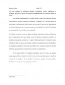 ¿En qué medida la influencia política, económica, social, ideológica y religiosa, provoco el inicio del proceso independentista de América Latina en 1810?