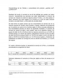 Características de los Clientes o consumidores del producto: ¿quiénes son?, ¿cuántos son?