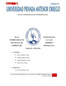 Planeamiento Estratégico de Caja Trujillo