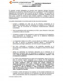 El contrato pedagogico