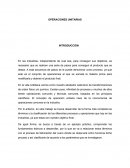 OPERACIONES UNITARIAS. OBJETIVO GENERAL