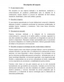 Descripcion (Marketing) de un negocio "ejemplo"