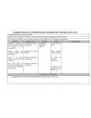 PLANEACIÓN DE ACTIVIDADES DEL QUÓRUM DE ELDERES 2016-2017