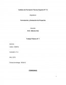 Formulación y Evaluación de Proyectos. PROGRAMA INGRESO SOCIAL CON TRABAJO.