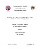 Ensayo sobre los beneficios del nuevo sistema de justicia penal en México
