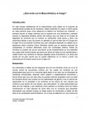 ¿Qué onda con la Masculinidad y el riesgo?