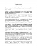 Analisis de caso. Paciente Lucy