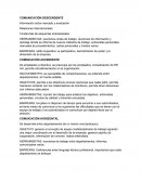 COMUNICACIÓN DESCENDENTE