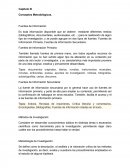 Capitulo III Conceptos Metodológicos.