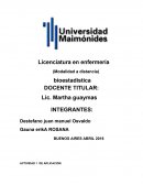 Bioestadistica universidad maimonides.