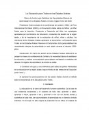 LA EDUCACIÓN EN LOS ESTADOS ARABES DAKAR.