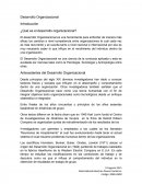 Desarrollo Organizacional.