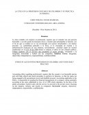 ETICA DEL CONTADOR Y LA ETICA MODERNA.