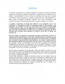 Ensayo sobre el compromiso.