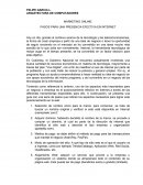 MARKETING ONLINE: PASOS PARA UNA PRESENCIA EFECTIVA EN INTERNET